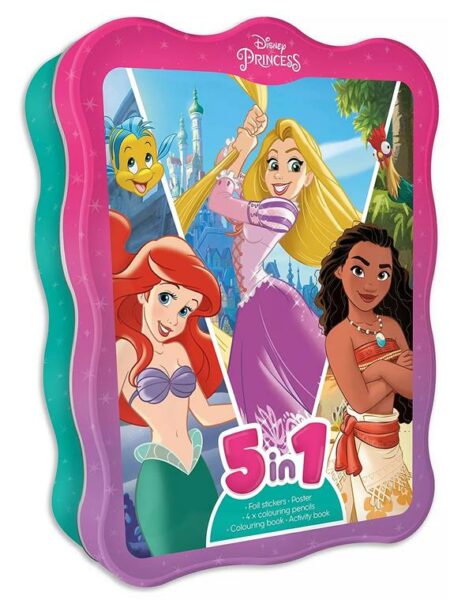 Disney Princess: 5-in-1 Tin
