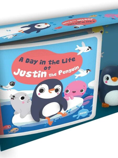 My First bath book: A Day in the Life of Justin the Penguin