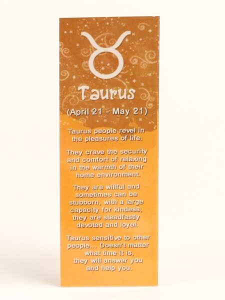 I&Y Taurus Bookmark 21 Apr - 21 May