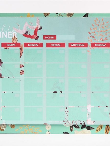 sky bird Undated desk calendar SKU: DC-007 -23x33 cm