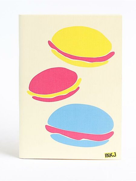 A5 Colorful macaroons Lined No