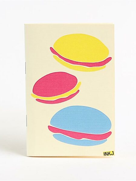 A6 Colorful Macaroons Lined Notebook