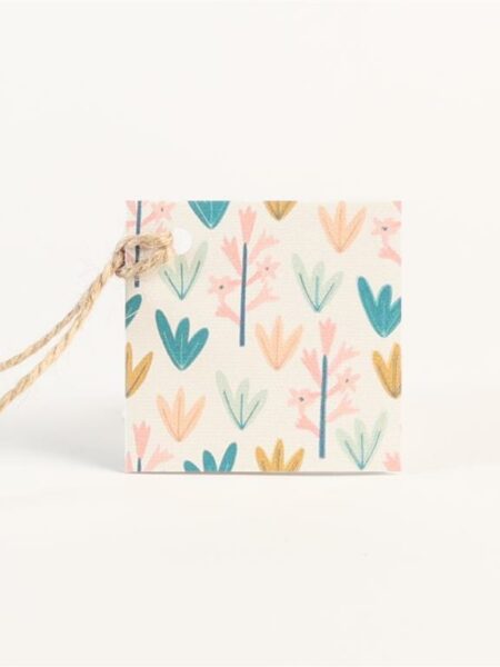 Abstract Floral Small Card
