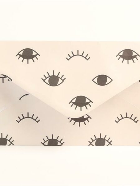 Eye- White Envelope 22x11