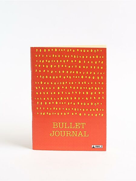 A5 Red Dots Dotted Paper