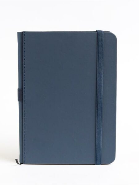 A5 Blue Undated Planner & Notebook- Lined