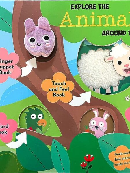 Curious Baby: Explore the Animals Around You (3 Books Set)