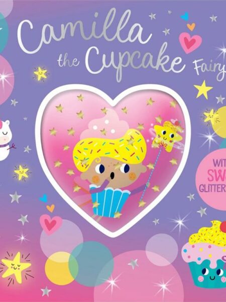 Camilla the Cupcake Fairy (with A Sweet Glitter Heart-shaped