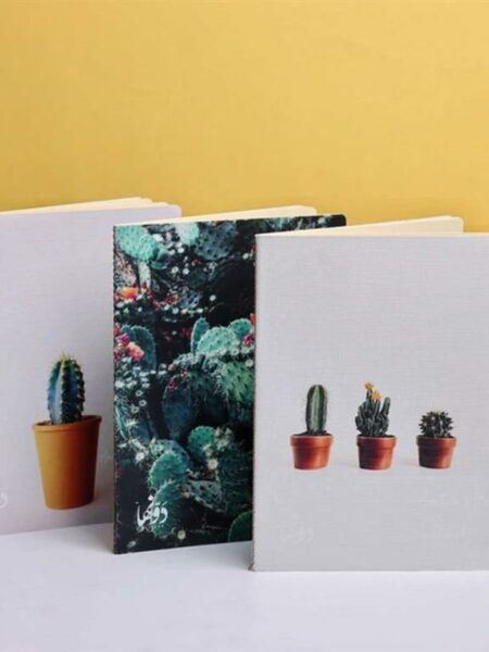 Holiday Cacti 3 Notebooks Dotted- Blank- Squared-15*20 cm