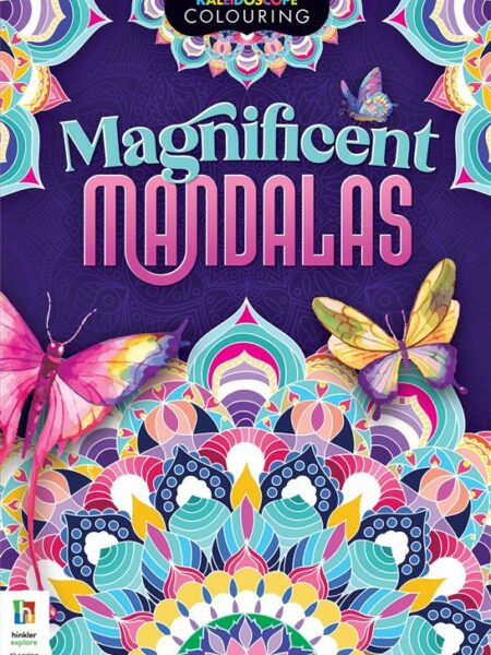 Kaleidoscope Colouring: Magnificent Mandalas