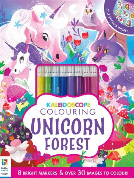 Kaleidoscope Colouring Kit: Unicorn Forest