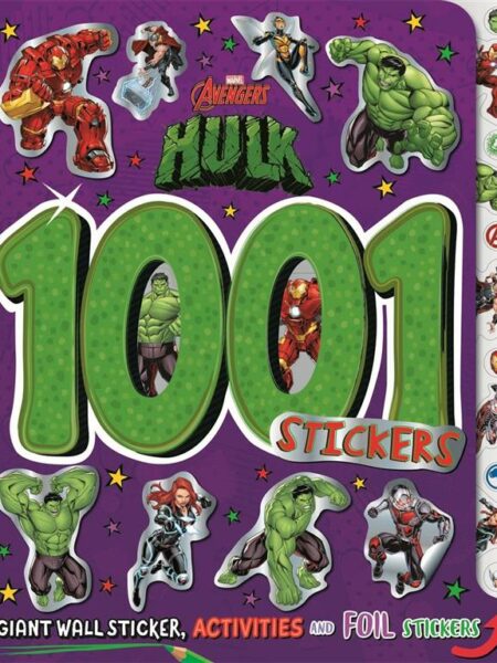 1001 Stickers: Marvel Hulk