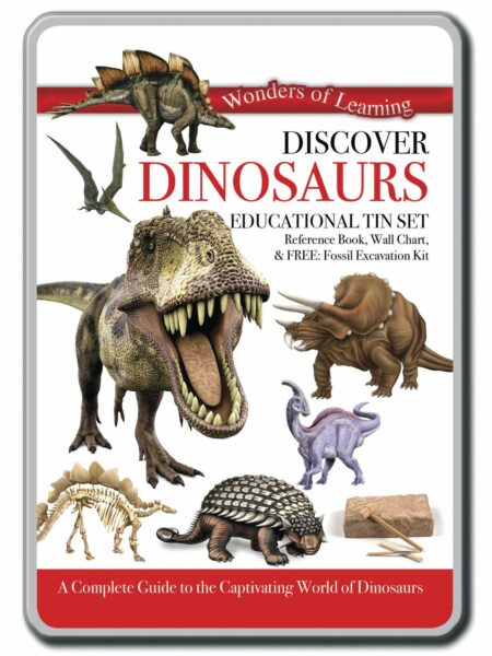 Wonders of Learning: Discover Dinosaurs STEM Educational Tin