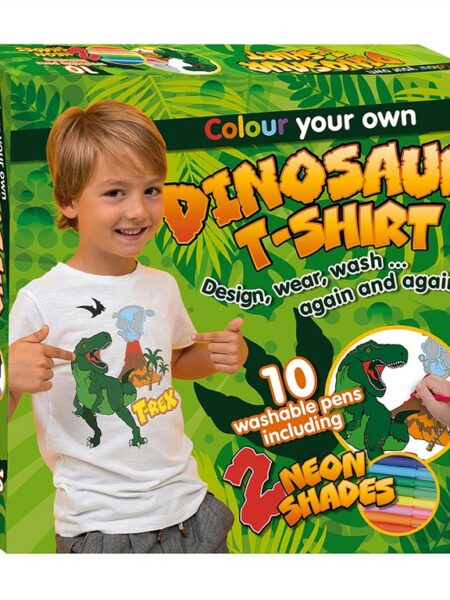 Colour Your Own: Dinosaur T-Shirt