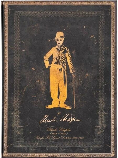 Celebrating Charlie Chaplin Lined Hardcover Journal
