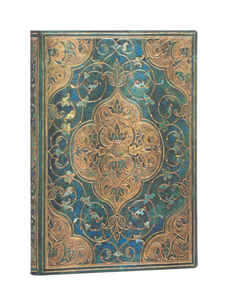Turquoise Chronicles Midi Lined Journal