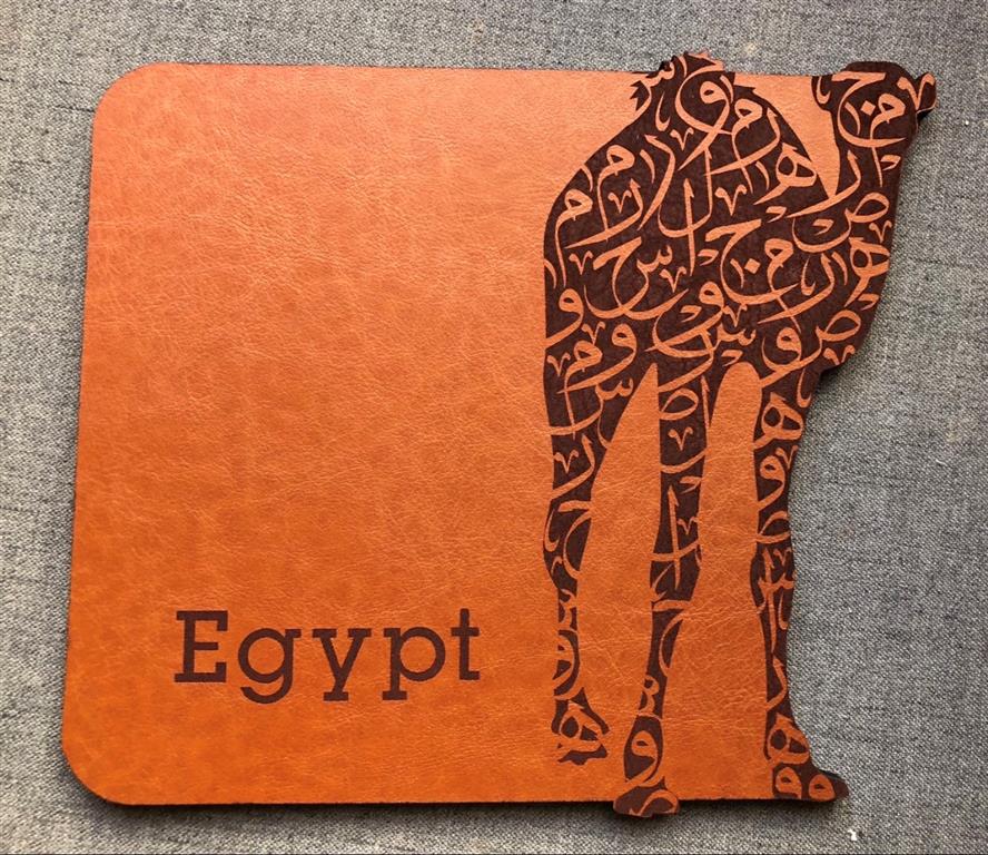 Camel Leather Coaster