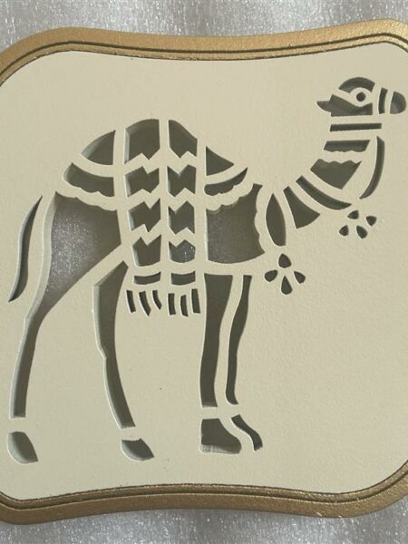 Camel Wooden Coaster