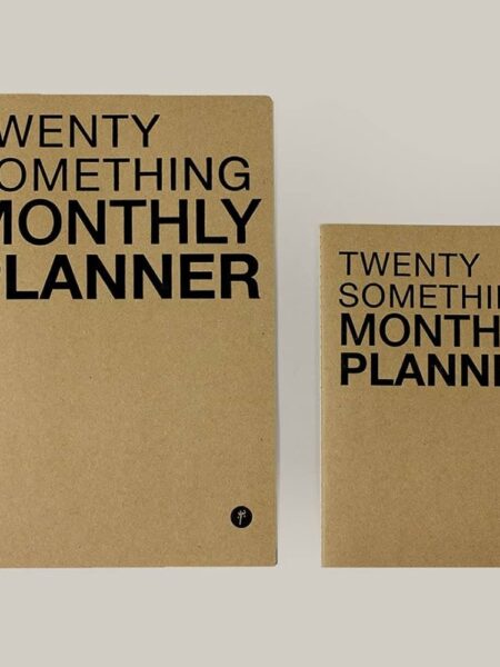 Monthly Planner A4 Kraft - undated (1086)