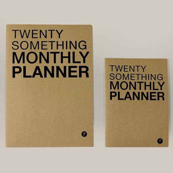 Monthly Planner A4 Kraft - undated (1086)