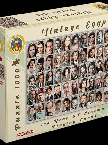 100 Years of Cinema Playing Cards 1000 PCS Puzzle (VE-9100)
