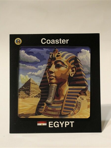 Egyptian Pharao 1 Coaster 9*9cm (CO-5059)