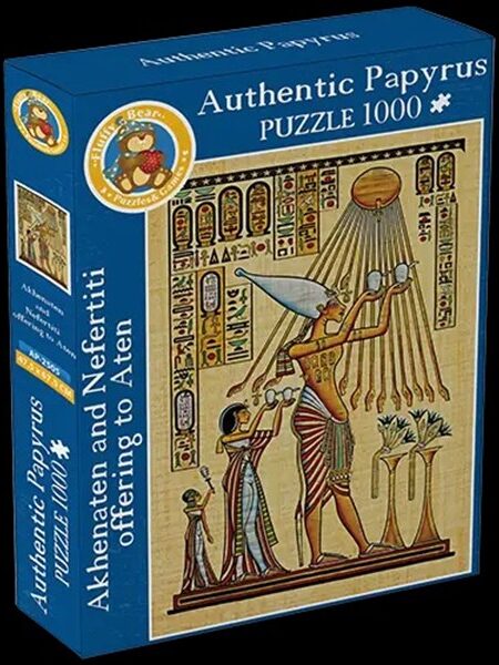 akhenaten and nefertiti offering to Aten - 1000 PCS (AP-2506