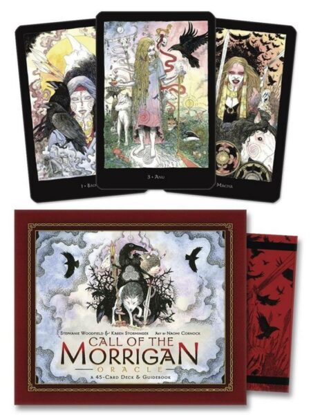 Call of the Morrigan Oracle (45-Card Deck & Guidebook)