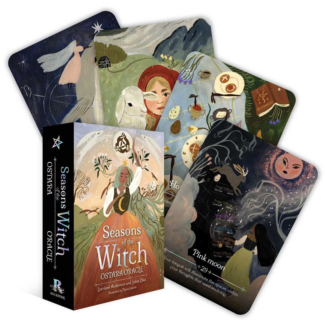 Seasons of the Witch: Ostara Oracle (44-Card Deck & Guideboo