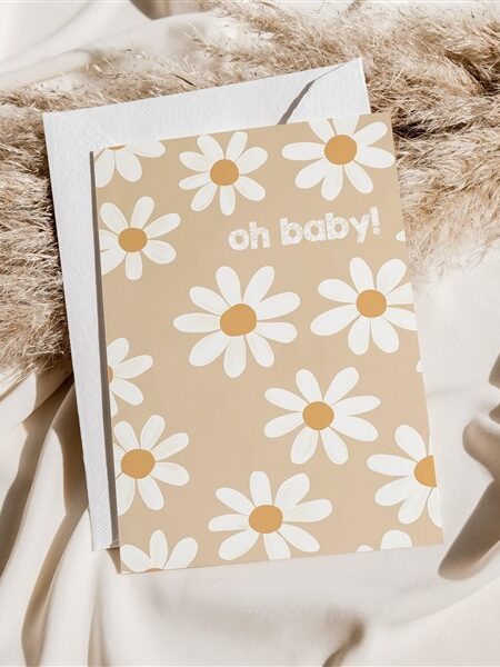 Oh Baby Greeting Card