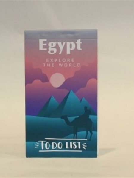 Egypt To Do list 15.5x8.5 cm (TD-1022)