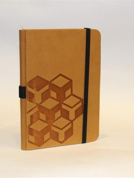A5 Camel Undated Planner & Notebook- Lined