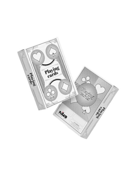 Black and White Premium Playing Cards