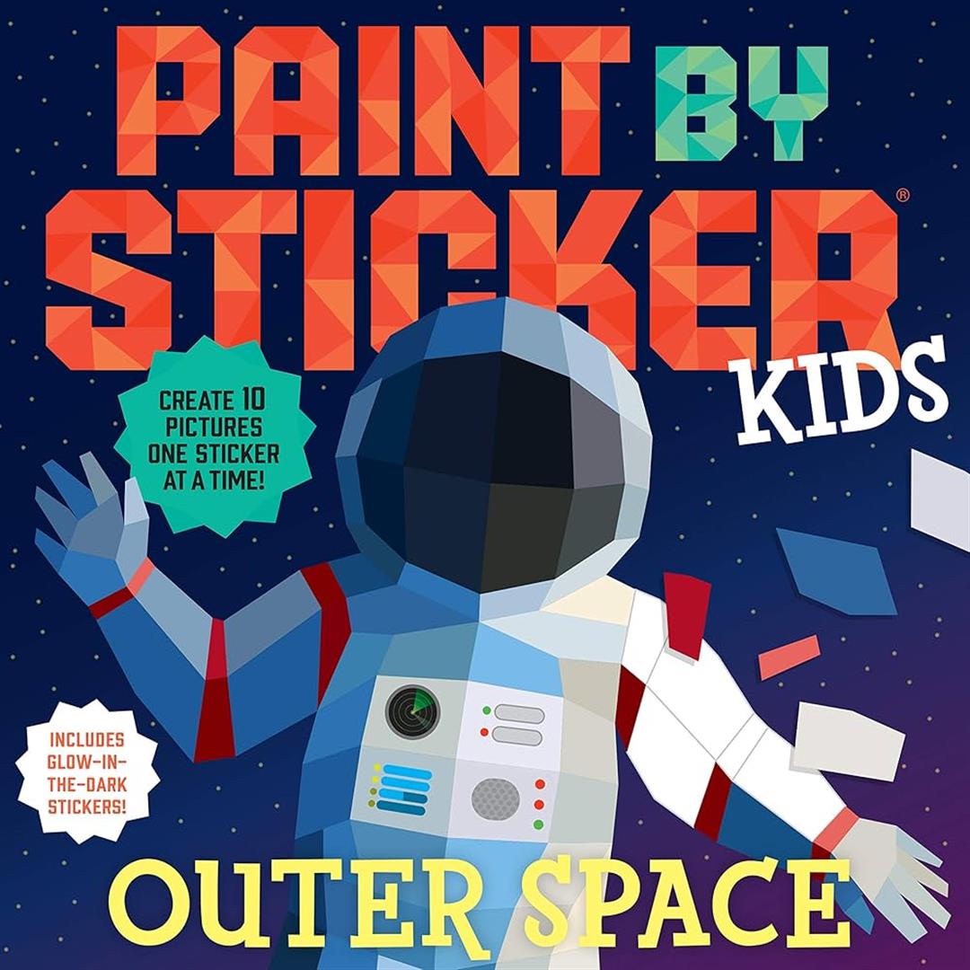 Outer Space:Create 10 Pictures One Sticker At A Time! …: Pai