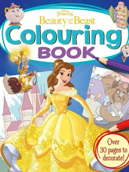 Colouring Book: Disney Princess Beauty and the Beast