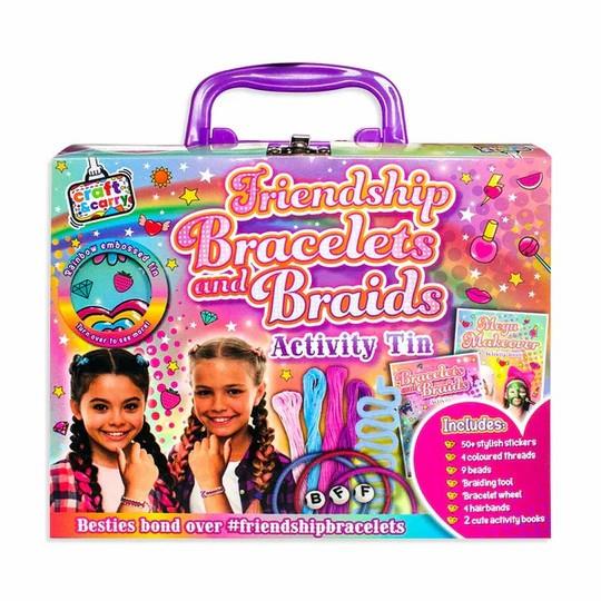 Craft & Carry: Friendship Bracelets and Braids (Activity Tin