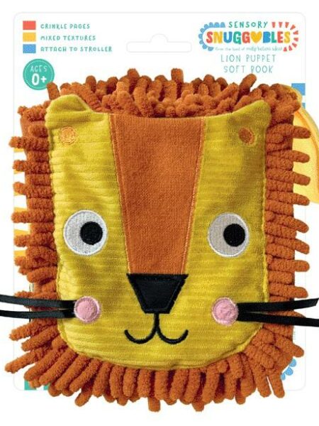 Sensory Snuggables: Lion Puppet Soft Book (Roar! Hand-Puppet