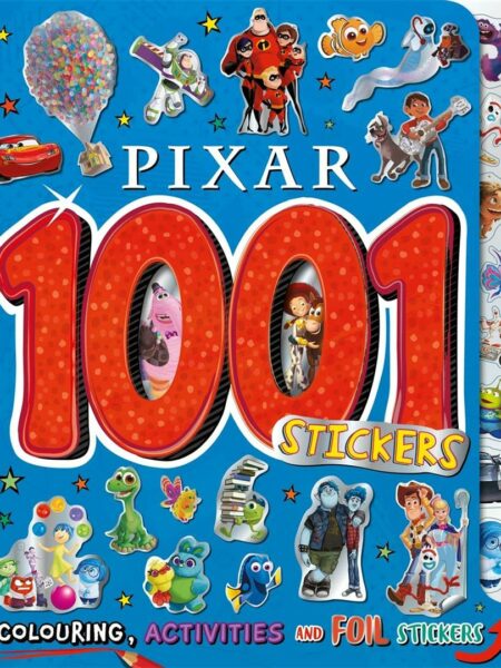 1001 Stickers: Pixar (Colouring, Activities & Foil Stickers)