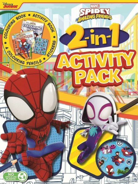 Marvel Spidey & his Amazing Friends: 2-in-1 Activity Pack