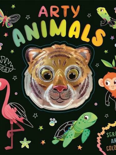 Arty Animals (Scratch Art & Colouring)