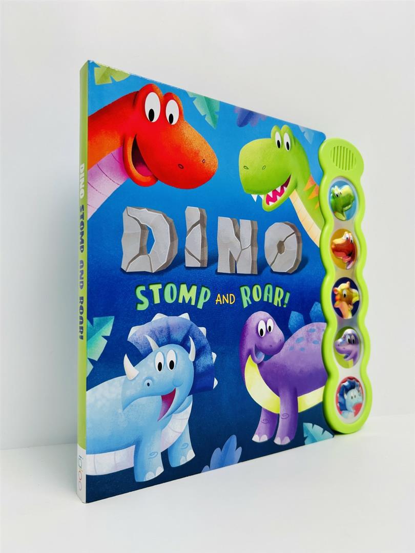 Dino Stomp and Roar! (Sound Board Book)
