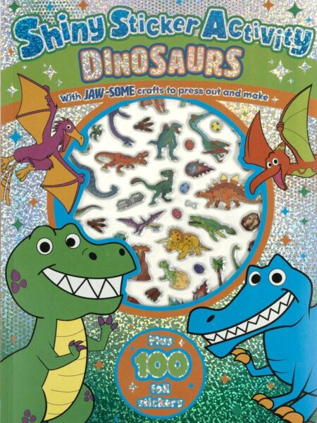 Shiny Sticker Activity: Dinosaurs