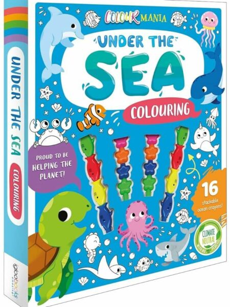 Colour Mania: Under The Sea Colouring