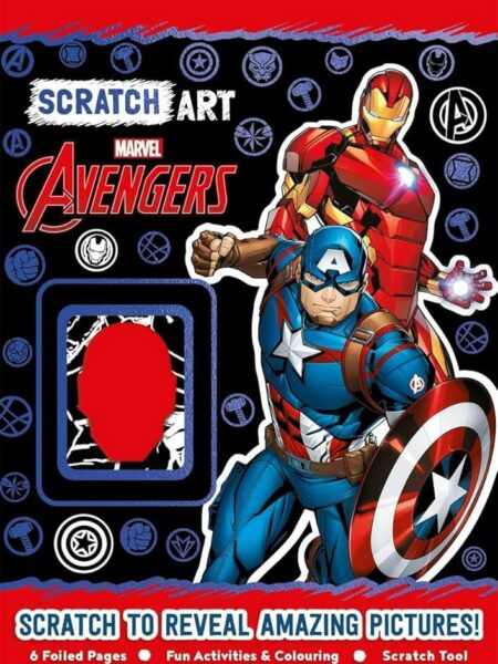 Scratch Art: Marvel Avengers