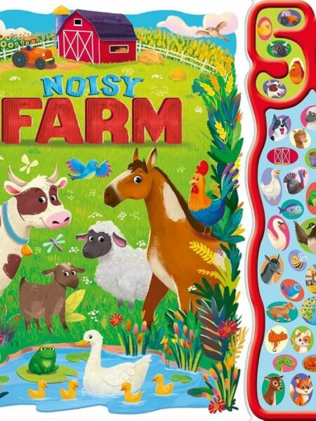 50 Button Sound: Noisy Farm (Sound Board Book)