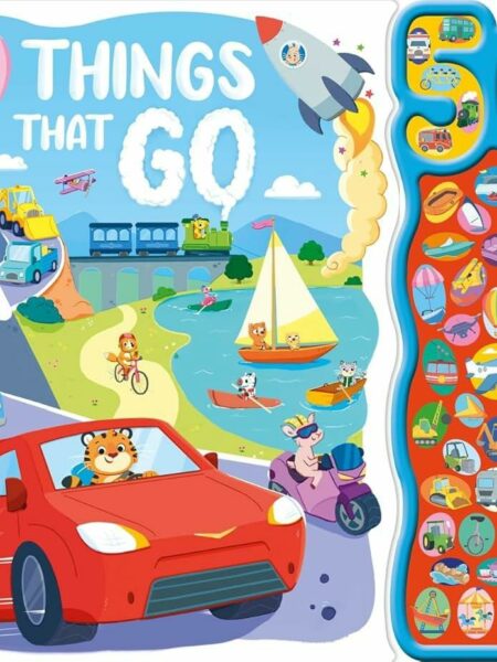 50 Button Sound: Things That Go (Sound Board Book)