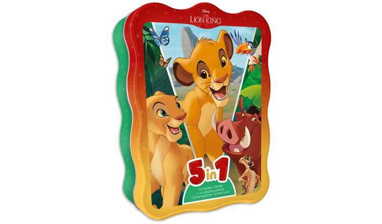 Disney The Lion King: 5-in-1 Activity Tin