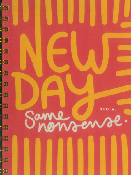 Same Nonsense A5 Hardcover Wired Notebook 100 Papers