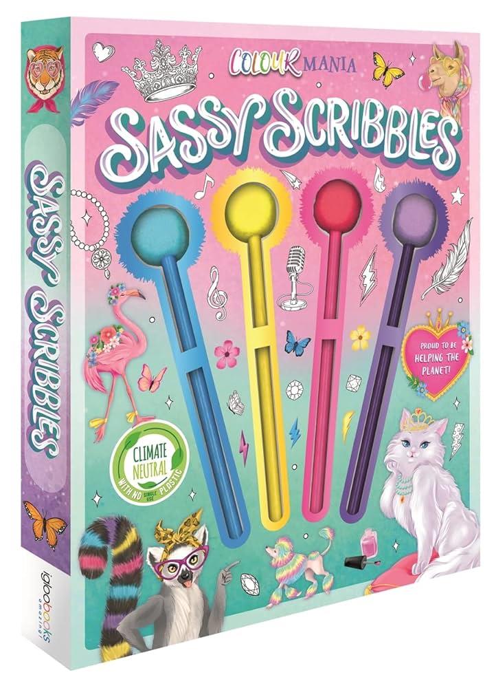 Colour Mania: Sassy Scribbles