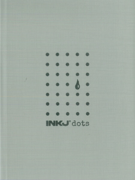 Grey 14X20 Dotted Hardcover Notebook